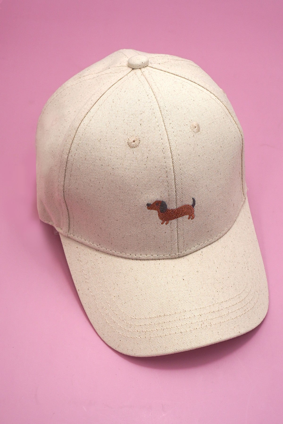 ANIMAL DOG BIRD EMBROIDERY CLASSIC CAP - Image 4