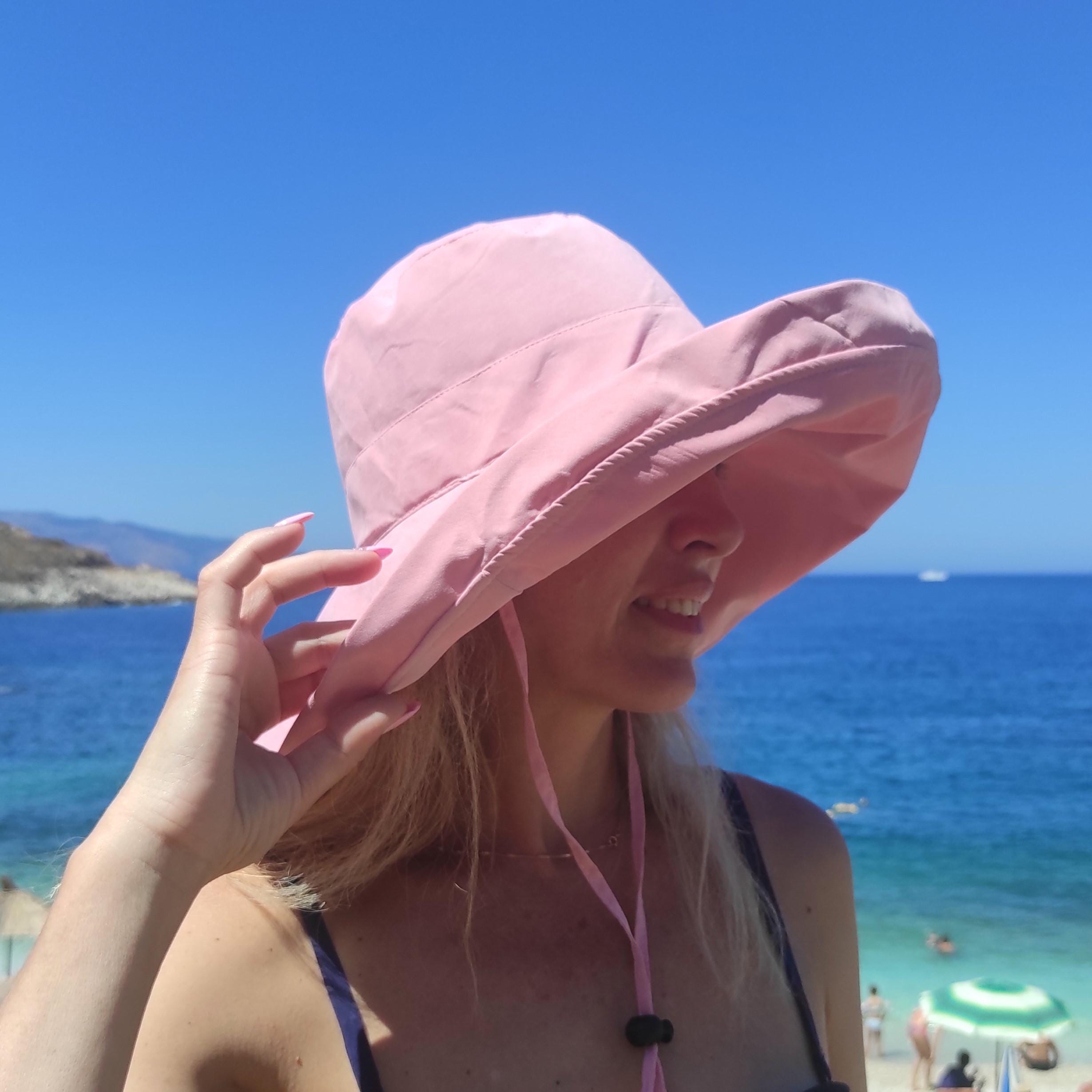 Adjustable Size Womens to Fit All Heads Soft Brim Floppy Extra Wide Brimmed Bucket Hat for Women All Season Foldable Hat for Ladies Yellow - Image 6