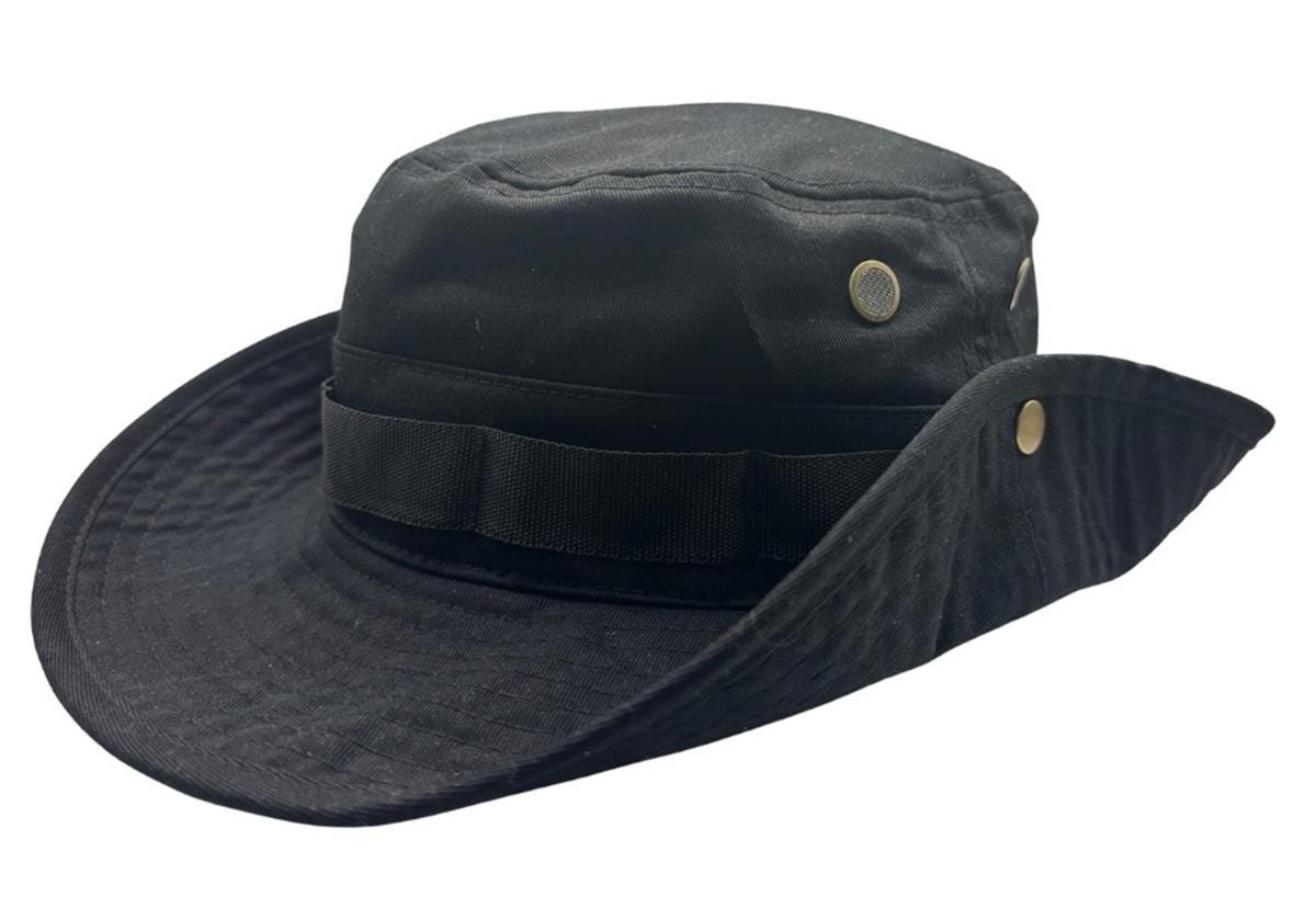 Cotton Boonie Hat - Adjustable UPF 50+ Outdoor Sun Protection - Embroidery Ready - Image 4