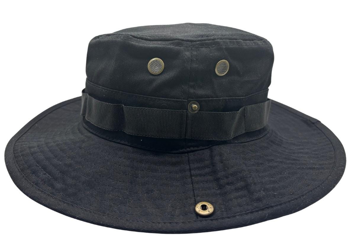 Cotton Boonie Hat - Adjustable UPF 50+ Outdoor Sun Protection - Embroidery Ready - Image 5