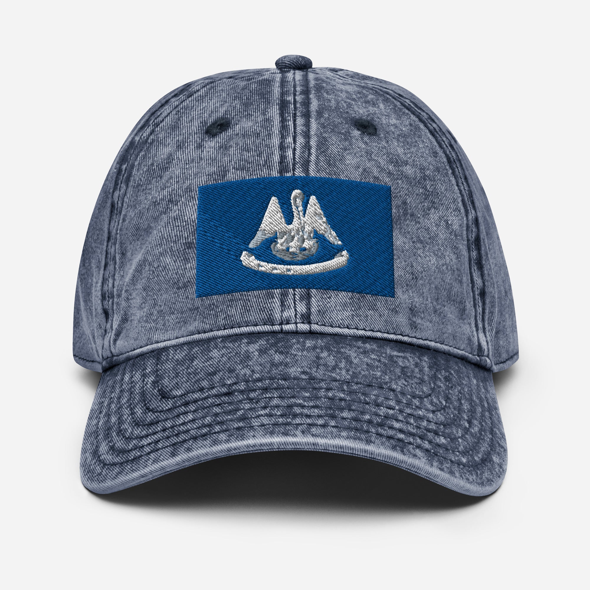 Louisiana Flag Vintage Cotton Twill Cap